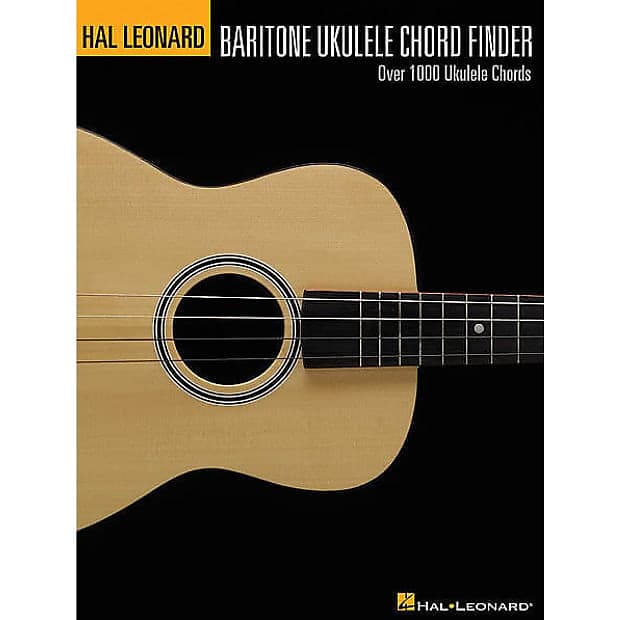 Hal Leonard Baritone Ukulele Chord Finder Reverb