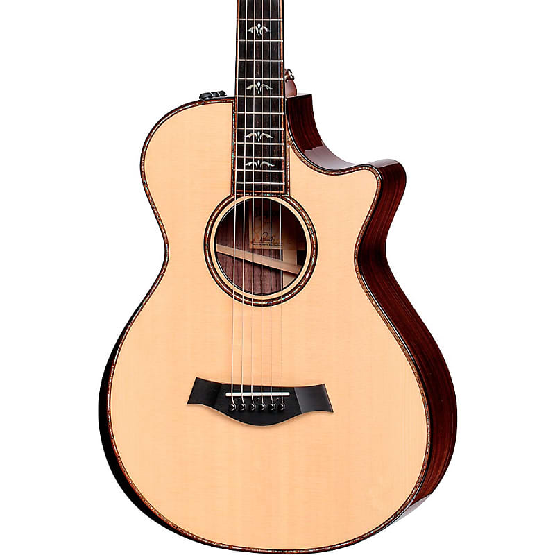 Taylor 912ce V Class 12 Fret Grand Concert Acoustic Electric Guitar Natural Reverb