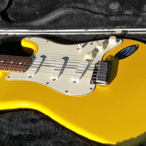 Fender  Stratocaster Plus 1987 Grafitti Yellow image 1