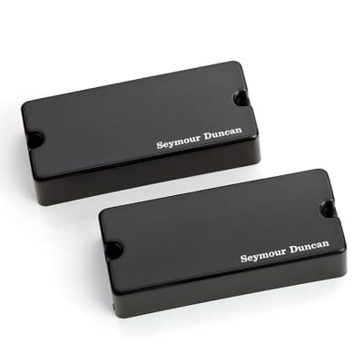 Seymour Duncan SSB-4 Phase II Passive Soap Bar Bass Pickup Set - 4 string 2020 BLK image 2