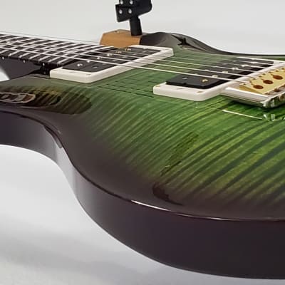2020 PRS Custom 22 10-Top Emerald Smokewrap Burst Paul Reed Smith Core Electric Guitar image 7