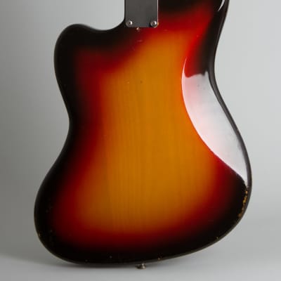 Fender  Jazzmaster Solid Body Electric Guitar (1964), ser. #L40716, black hard shell case. image 4