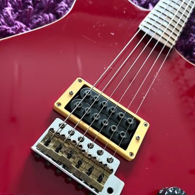 1980s Fresher Refined Series FRS SS-38 Stratocaster Crimson image 3
