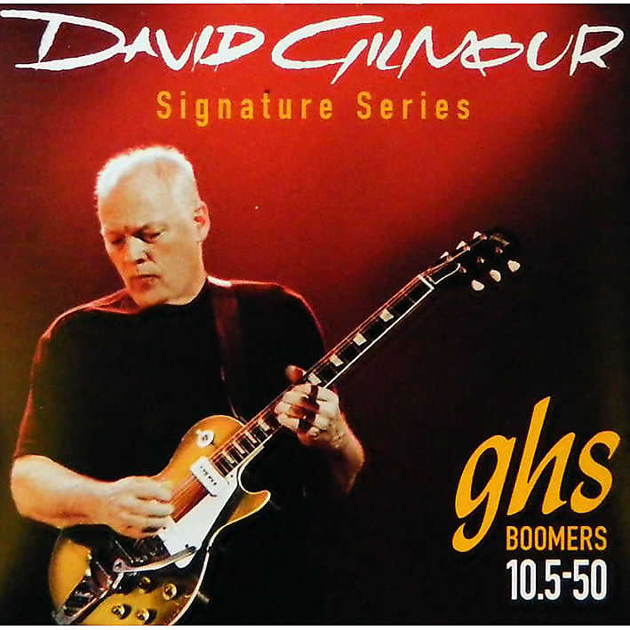 GHS David Gilmour Boomers Electric Guitar Strings GB-DGG 10.5-50 signature set image 1