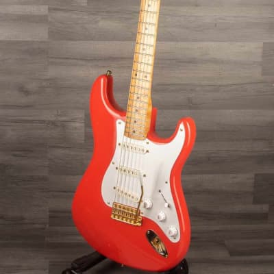 USED - Fender Custom Shop '56 NOS Fiesta red stratocaster s#R88311 image 15
