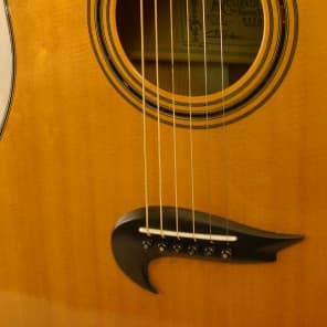 Alvarez Yairi DY70 Dreadnought Guitar, Solid Spruce and Figured Maple with Case image 1