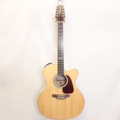 Takamine GJ72CE-12 NAT G70 Series 12-String Jumbo Cutaway Acoustic/Electric Guitar 2010s - Natural Gloss image 2