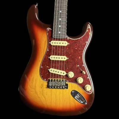 Fender Custom Shop American Custom Strat NOS RW Chocolate 3-Color Sunburst w/case image 2