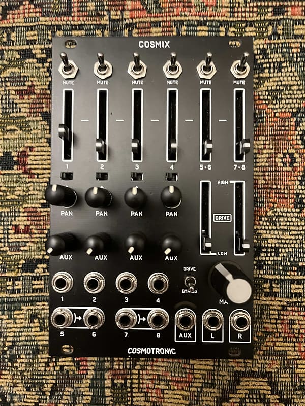 Cosmotronic Cosmix 8Channel Stereo Mixer Eurorack Reverb