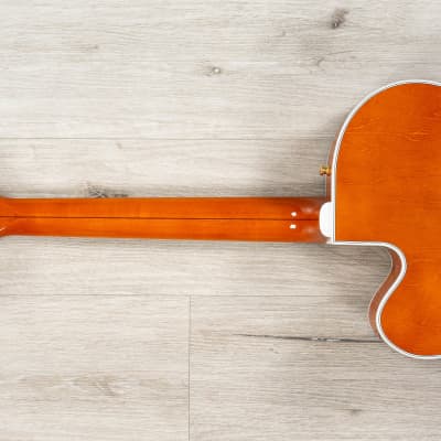 Gretsch G6120TG-DS Players Nashville Hollow Body DS Guitar, Roundup Orange image 10