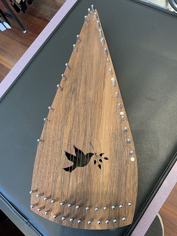 Psaltery 25 note bowed Black Walnut Reverb