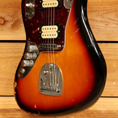 Fender Kurt Cobain Jaguar ROAD WORN Left Handed Nice Lefty! LH 25671 image 6