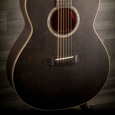 Auden Austin Electro Acoustic Guitar - Satin Black image 4