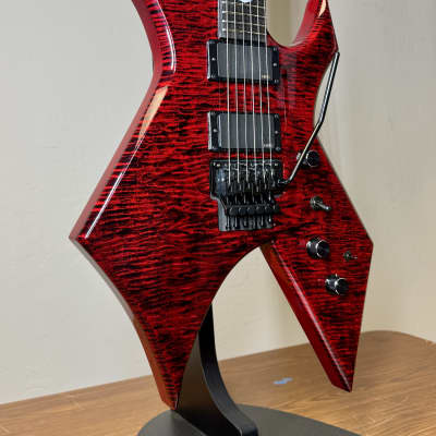 B.C. Rich Custom Shop Warlock 2025 - Transparent Red image 4
