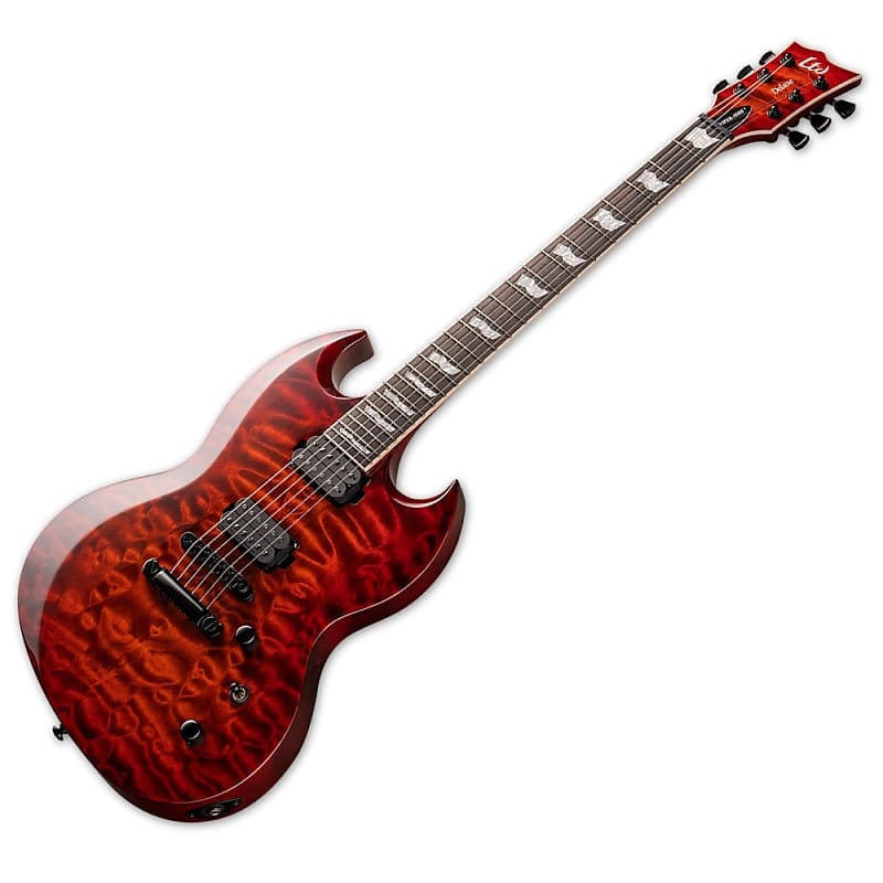 ESP LTD Viper-1000 Vintage Black - ESP - Gitary elektryczne