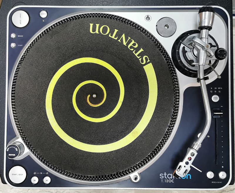 Stanton T120C Professional DJ Turntable | Reverb