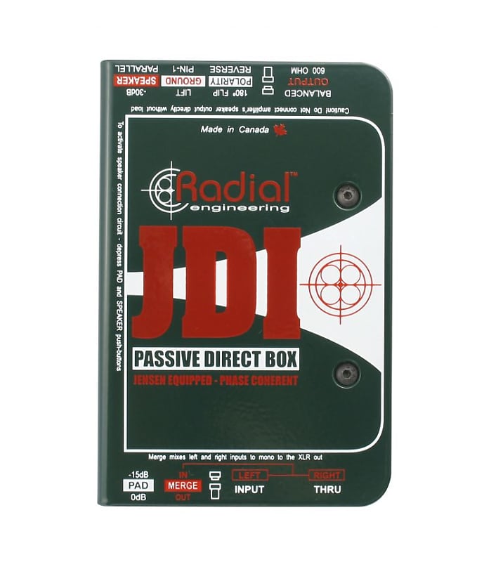 Radial JDI Premium Passive Direct Box image 1