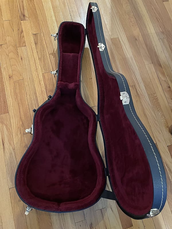 Acoustic Hardshell Guitar Case Excellent Reverb