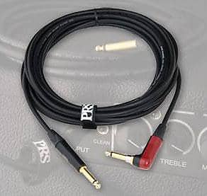 Paul Reed Smith Signature Straight to Right Angle Silent Instrument Cable - 18 foot image 1