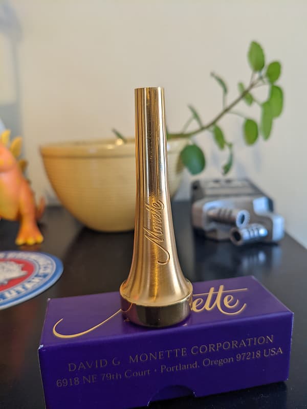 管楽器・吹奏楽器 MONETTE UNITY B2-7 Embouchure Trompette Monette Unity