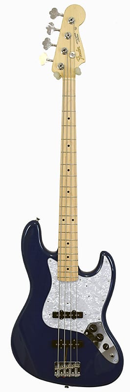 Fender Jazz Bass Hybrid Indigo MN MiJ image 1