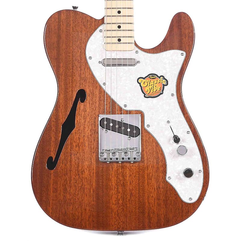 Squier Classic Vibe Telecaster Thinline Electric Guitar image 2