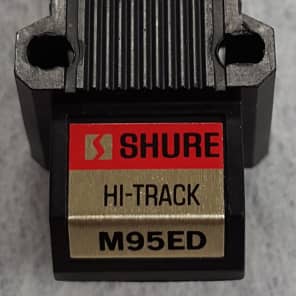 Shure M95ED Hi Track Phono Cartridge Black image 1