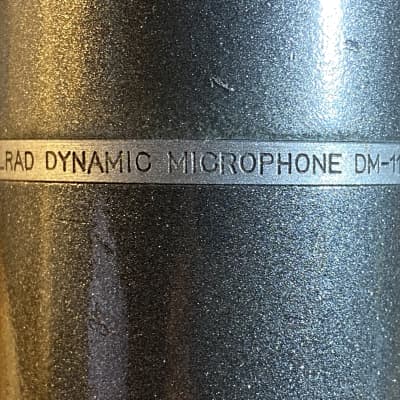 Vintage 1960's CALRAD DM-11 Dynamic Microphone restored, works, original element image 6