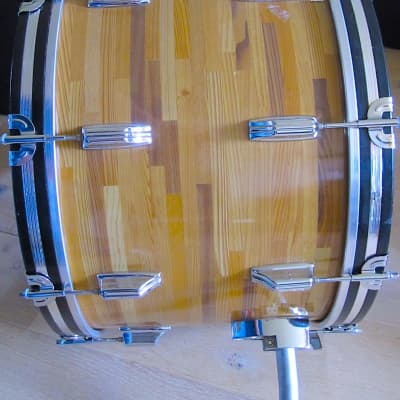 22" x 14" Rogers Bass Drum with Legs - Vintage 1970s image 3