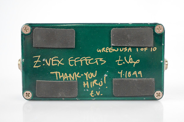 1999 Zvex Fuzz Factory Guitar Effect Pedal Hand Painted