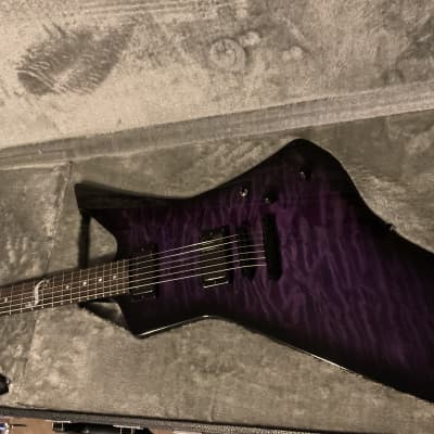 ESP LTD Snakebyte James Hetfield Signature SE 2018 - 2019 - See Thru Purple Sunburst image 7