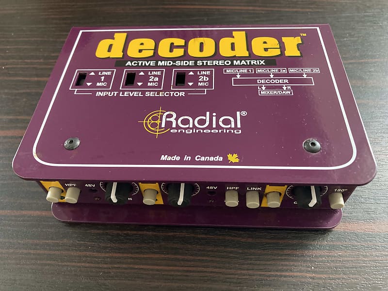 Radial Engineering Decoder – MS Matrix Box – Excellent Condition with Box & Manual image 1