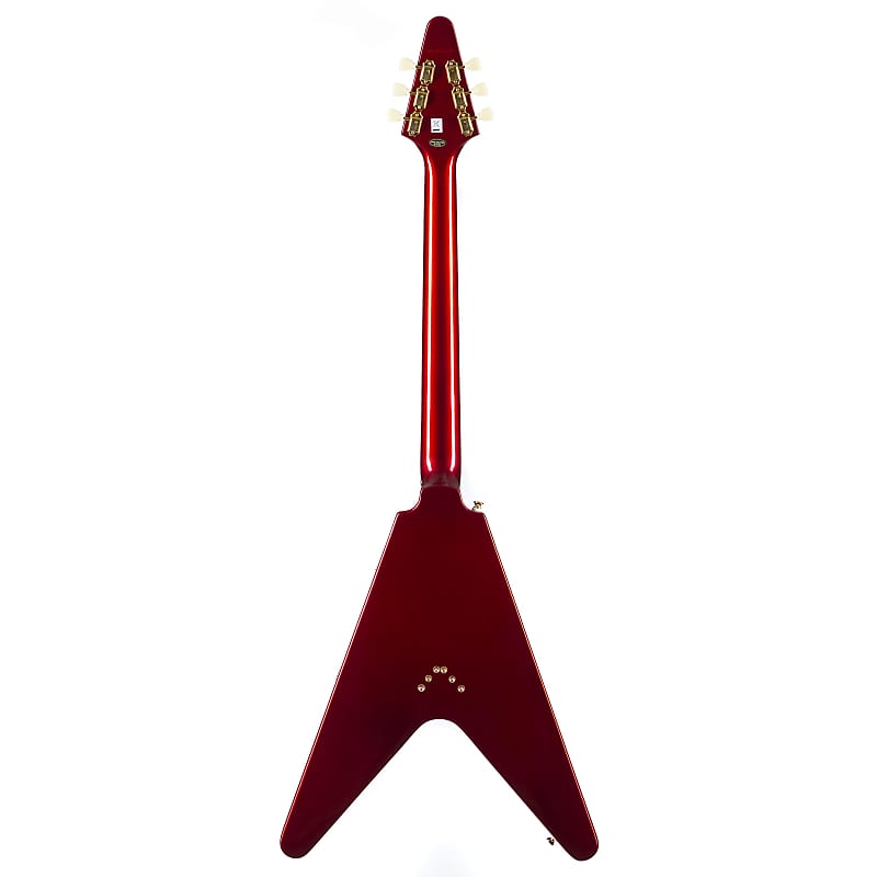 Epiphone Flying V Ruby Red Metallic - Electric Guitar | Reverb