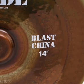 Paiste 14 inch RUDE Blast China Cymbal image 4