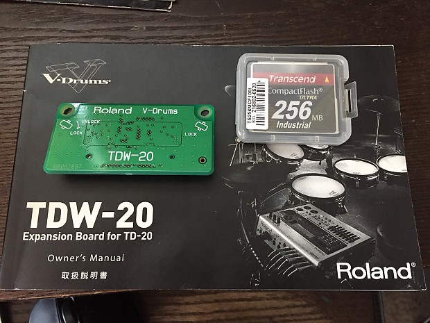 Roland td shop 20 expansion card