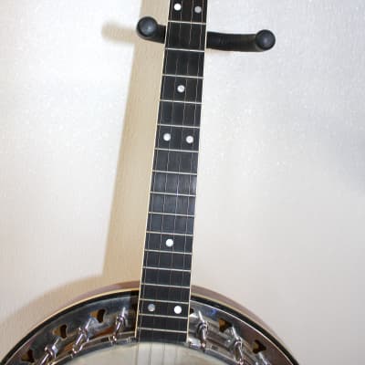 Vintage 1960's Vega Wonder Plectrum 4 String Banjo With Hard Shell Case image 8