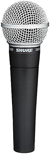 Shure SM58-LC Cardioid Dynamic Vocal Microphone, Black image 1