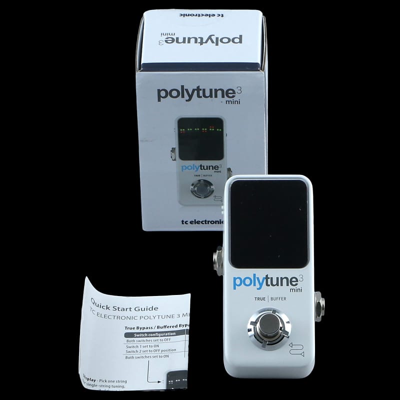TC Electronic Polytune 3 Mini Polyphonic Tuning Pedal