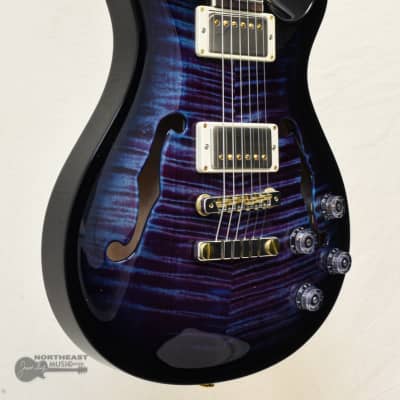 2022 PRS Guitars McCarty 594 Hollowbody II 10 Top - Violet Blue Smokeburst (NOS) image 2