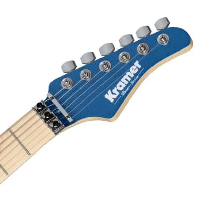 Kramer Pacer Classic Electric Guitar (Radio Blue Metallic)(New) image 9