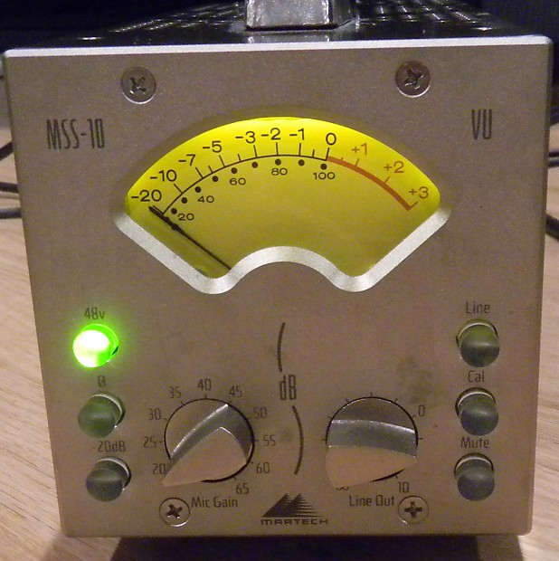 Martech MSS-10 Single Channel Mic Pre | Reverb
