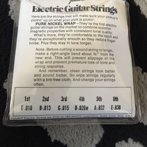 Vintage Unused FENDER 1970's era F-150 Electric Guitar Strings Set "Rock n Roll Light" image 2