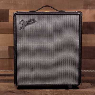 Fender Rumble 100 (V3) Bass Amp Combo, Black/Silver image 1