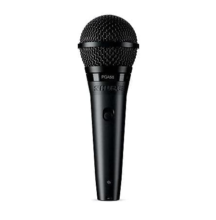 Shure PGA58-LC Dynamic Microphone image 1