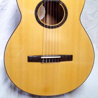 Blueberry Guitar Classical Nylon String 2023 - Hand Carved & Handmade image 4