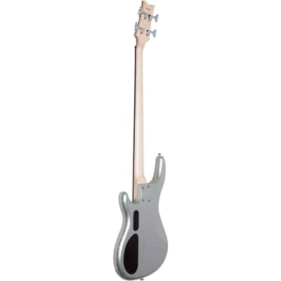 Daisy Rock DR6772 Rock Candy 4-String Electric Bass Guitar, Diamond Sparkle image 3