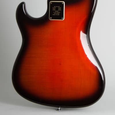 Burns  Jazz Split Sound Solid Body Electric Guitar (1965), ser. #9714, original black hard shell case. image 4