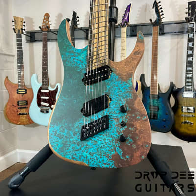 Ormsby Hype GTR Elite 7-String Electric Guitar w/ Case-Copper Print image 4