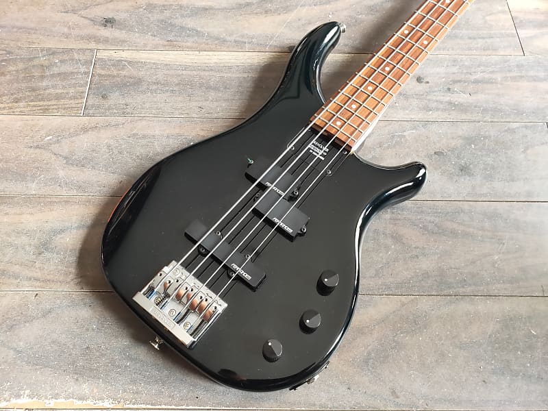 1990's Fernandes Japan FRB-45 Revolver Electric Bass (Black