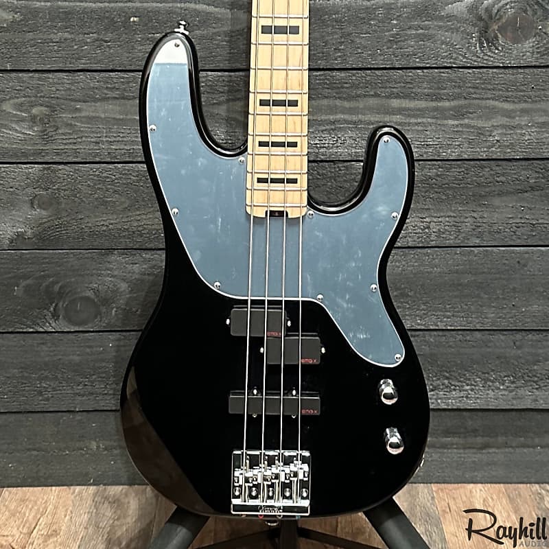 Charvel Frank Bello Sig. Pro-Mod So-Cal PJ IV 4 String Electric Bass Guitar - Black image 1